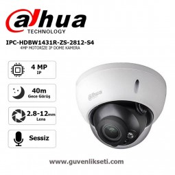 Dahua IPC-HDBW1431R-ZS-2812-S4 4mp Wizsense Motorize ip Dome Kamera Dahua IPC-HDBW1431R-ZS-2812-S4 4mp Wizsense Motorize ip Dome Kamera